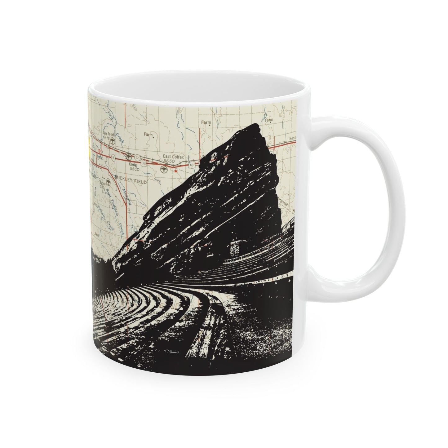 "Red Rocks" Mug