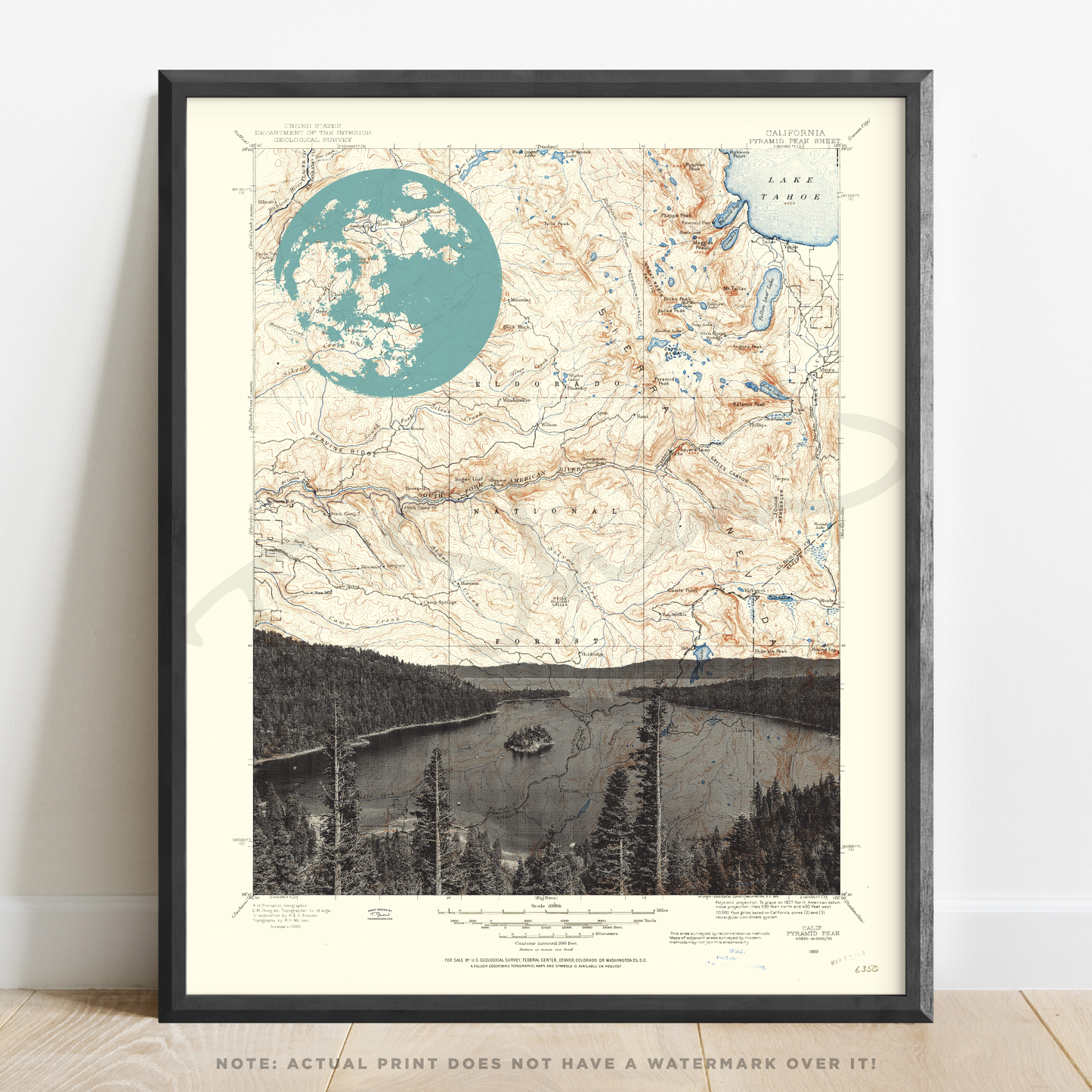 CA | Emerald Bay | Lake Tahoe, California | Inkjet Print