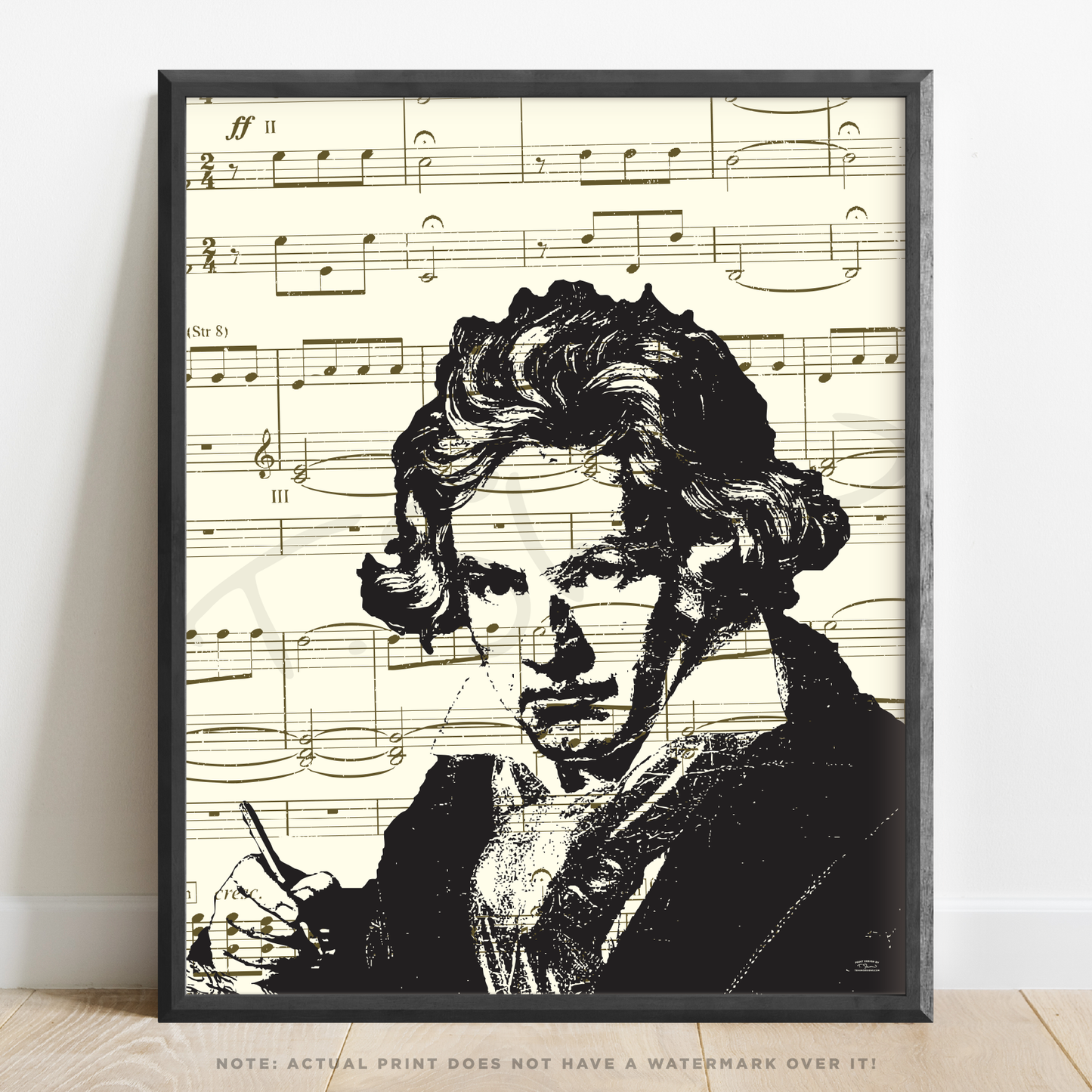 "Beethoven" | Inkjet Print