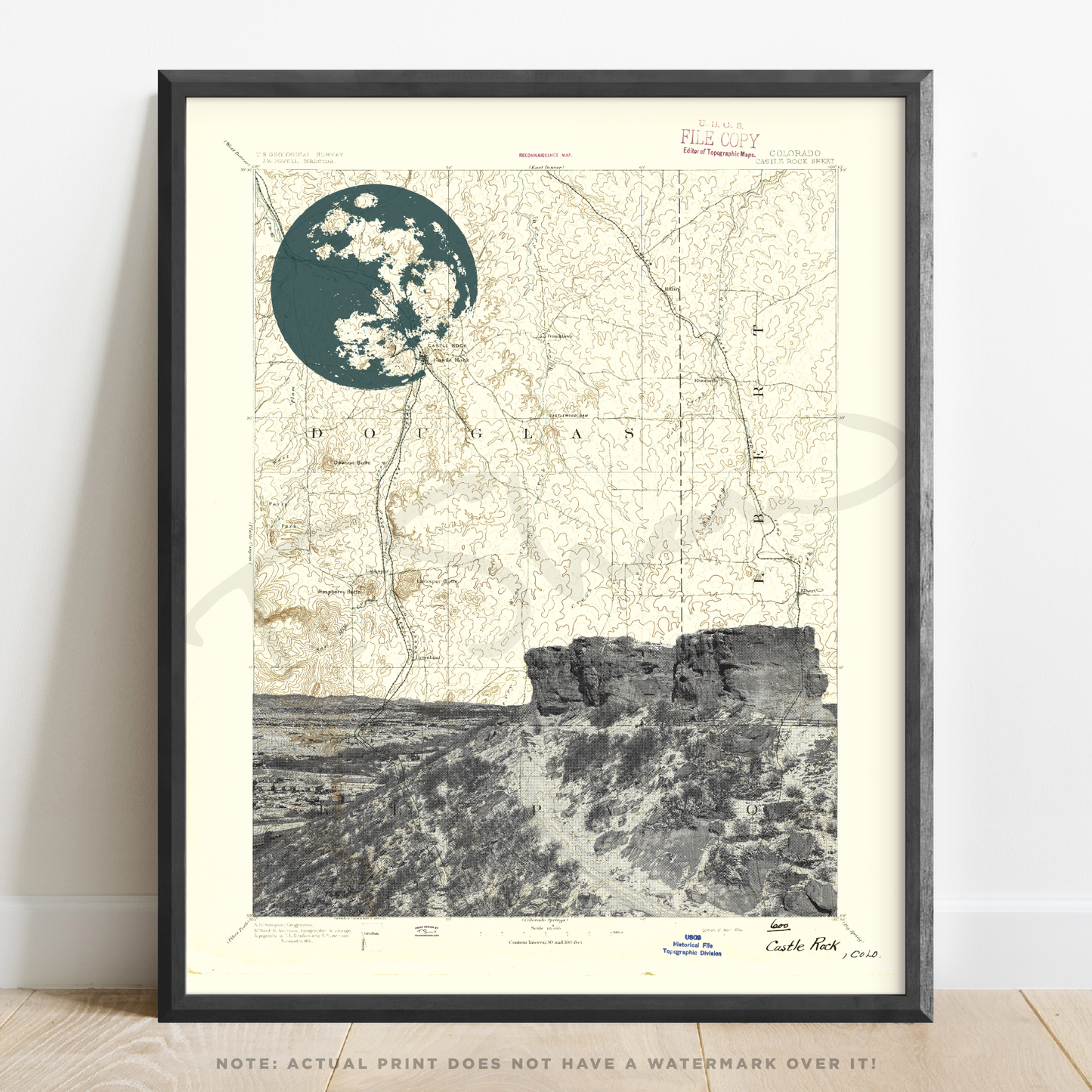 CO | Castle Rock | Castle Rock, Colorado | Inkjet Print