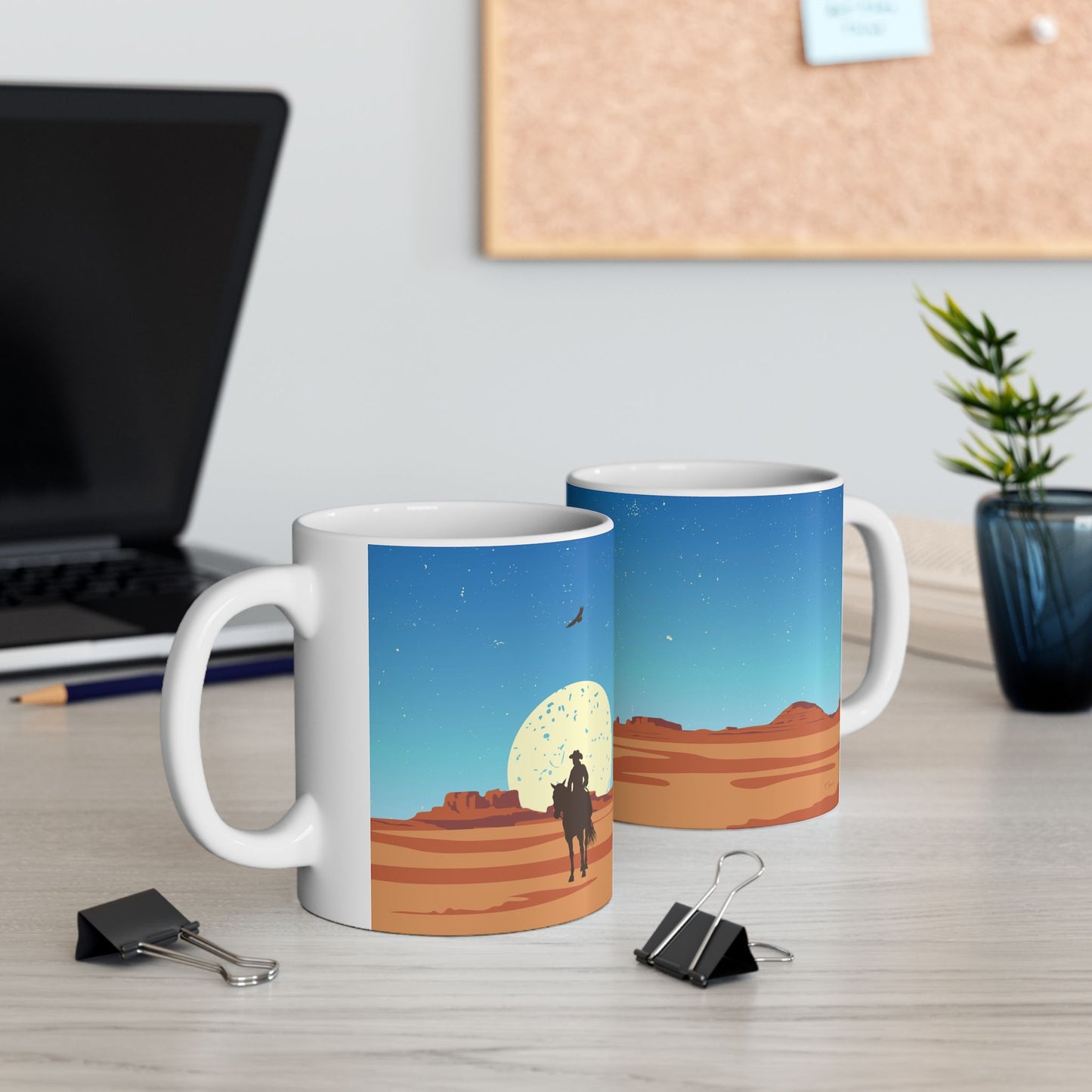 "Goin Out West" Mug | Blue Sky