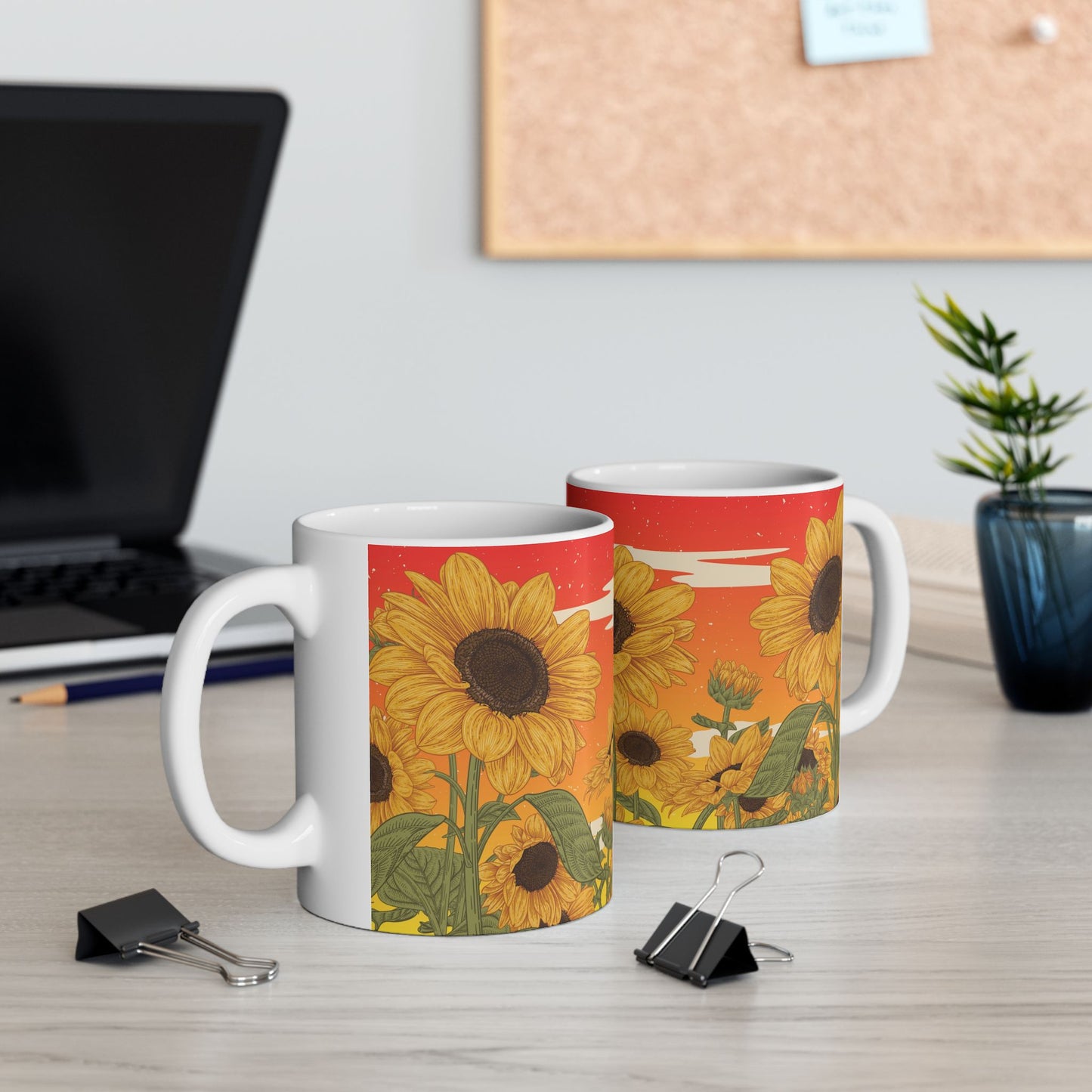 "Sunflowers" Mug