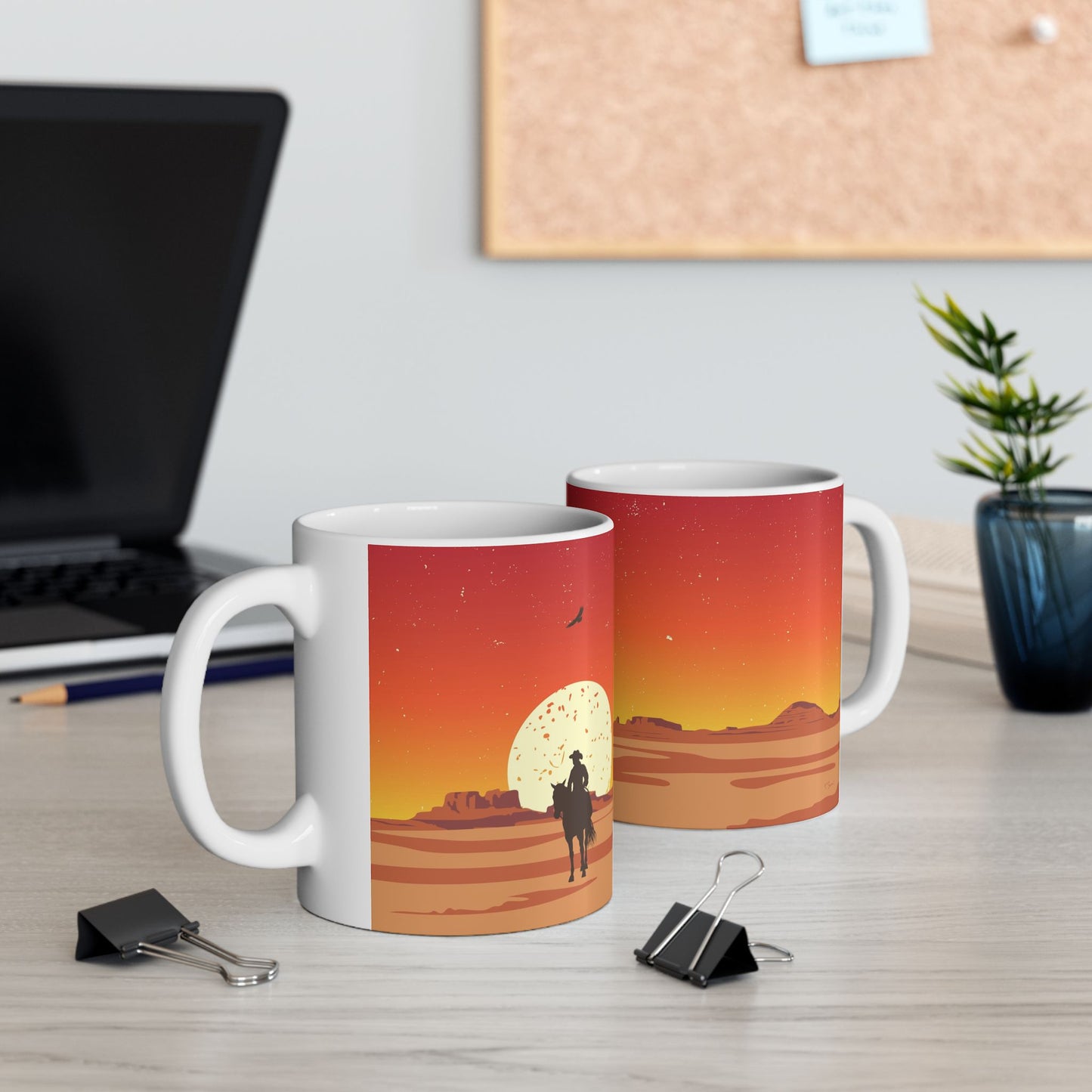 "Goin Out West" Mug | Sunset
