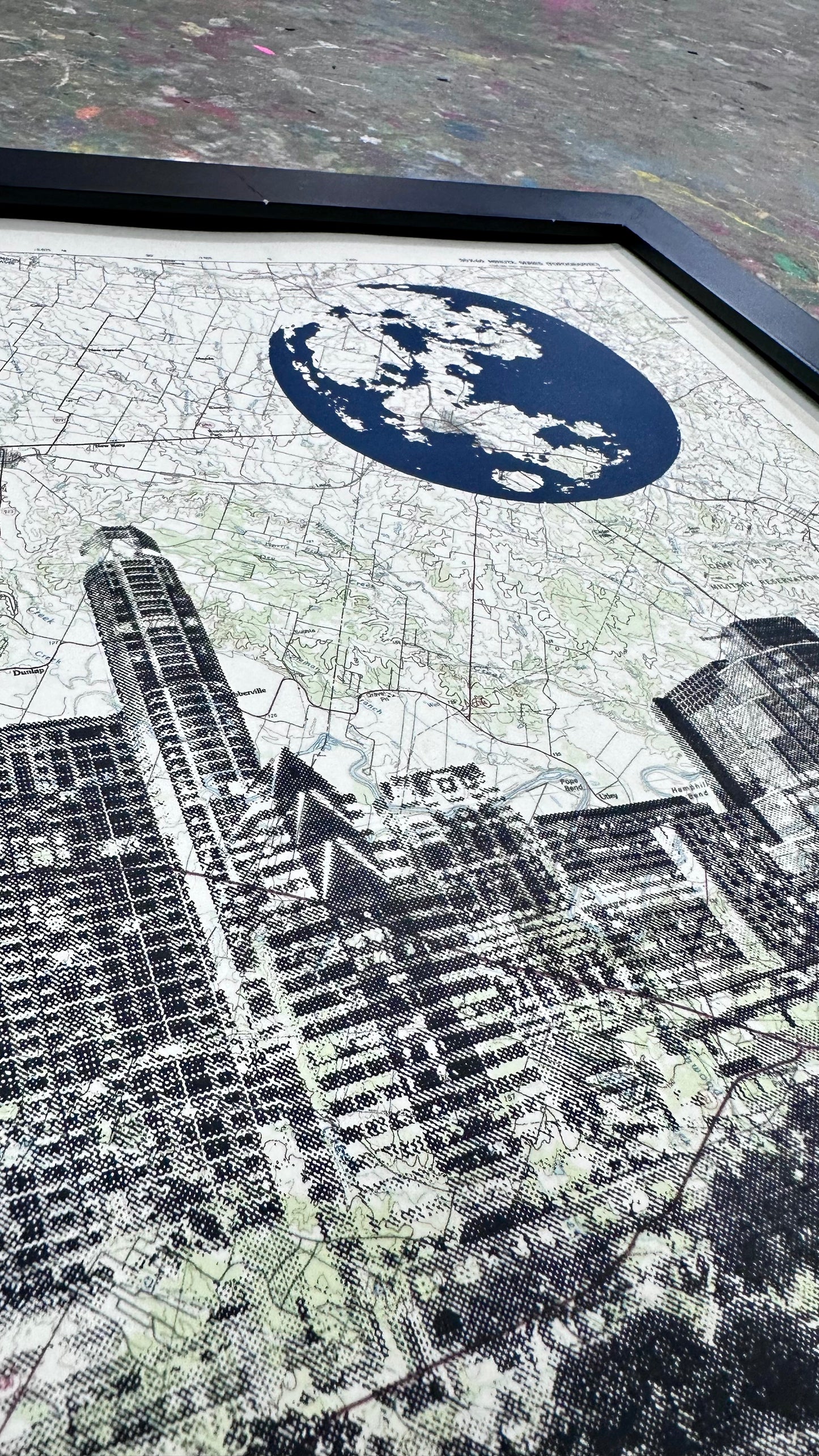 TX | Austin Skyline | Austin, Texas | Silkscreen