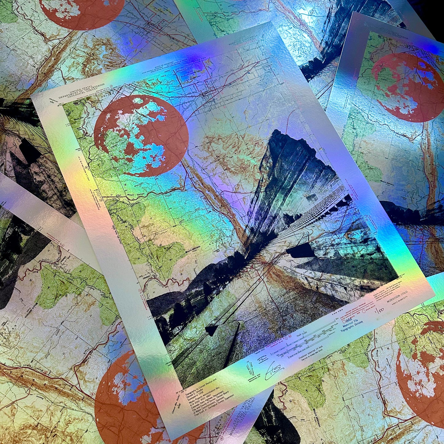 CO | Red Rocks Amphitheatre | Morrison, Colorado | Silkscreen Foil