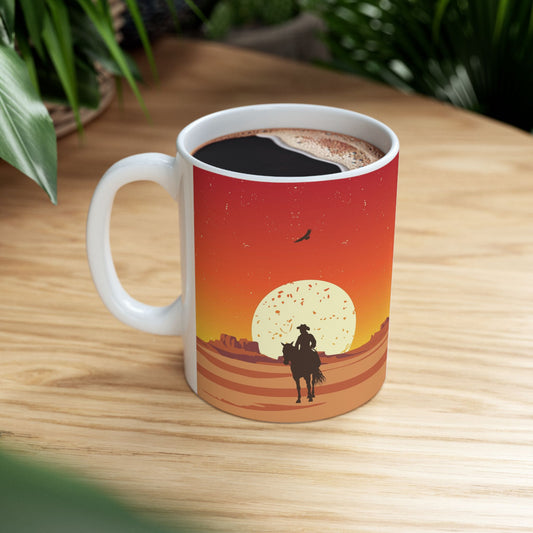 "Goin Out West" Mug | Sunset