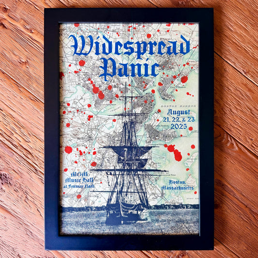 Widespread Panic | Boston 2025 mini-print