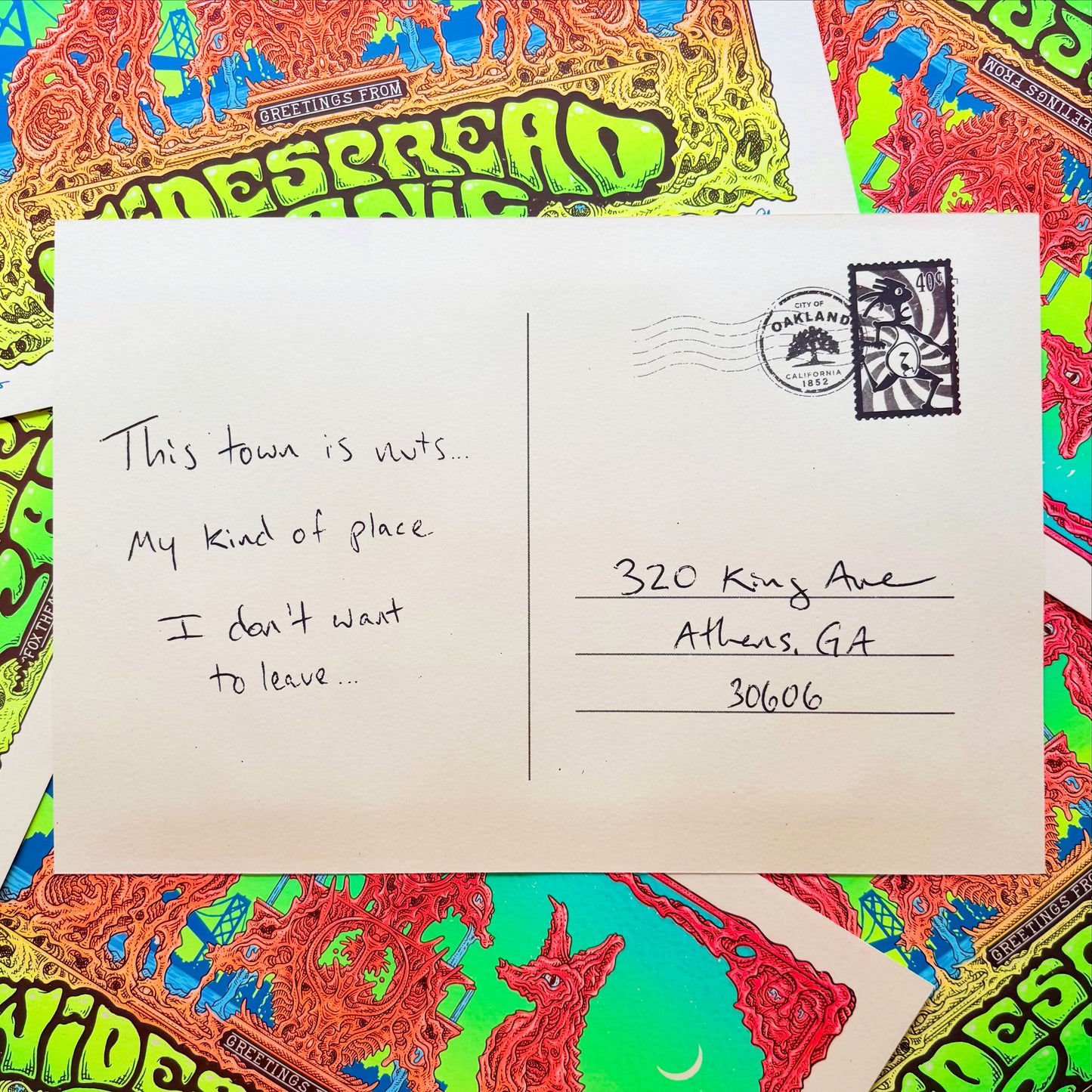 Widespread Panic | Oakland 2026 (with Postcard)