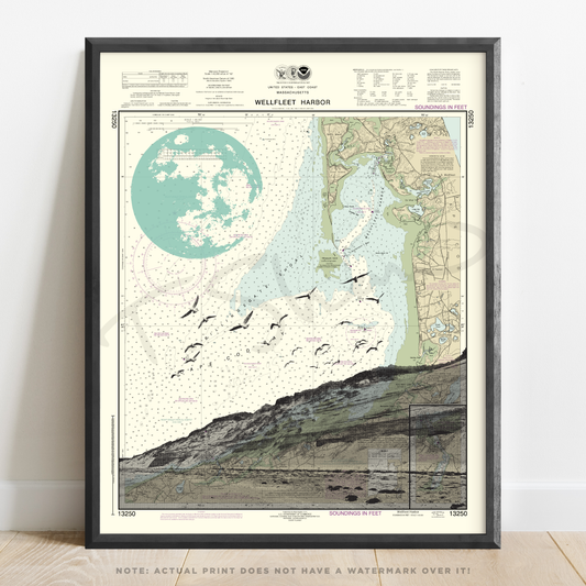 MA | Great Island Dunes | Cape Cod | Wellfleet, Massachusetts | Inkjet Print