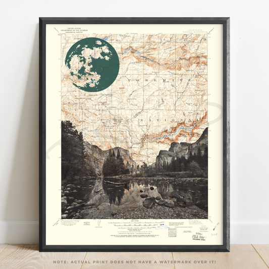 CA | Yosemite Valley | Yosemite National Park, California | Inkjet Print