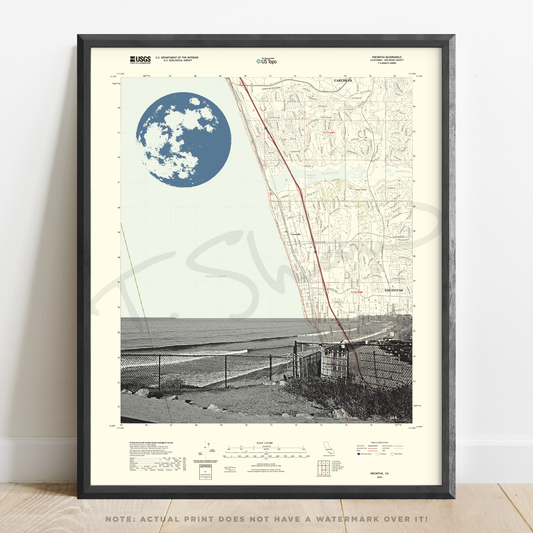CA | Pelican Point | Carlsbad | San Diego, California | Inkjet Print
