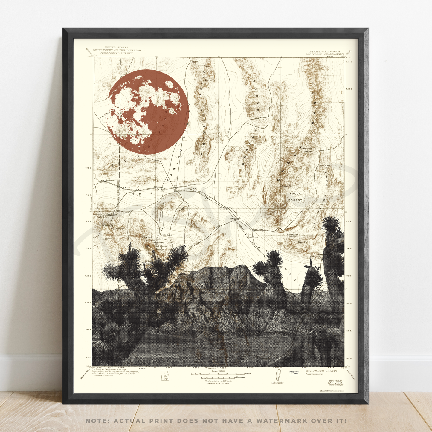 NV | Red Rock Canyon | Las Vegas, Nevada | Inkjet Print