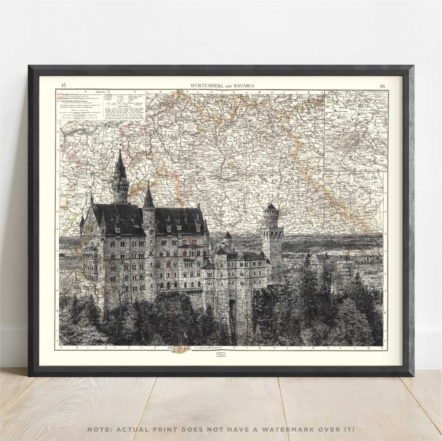 Germany | Neuschwanstein Castle | Bavaria | Inkjet Print