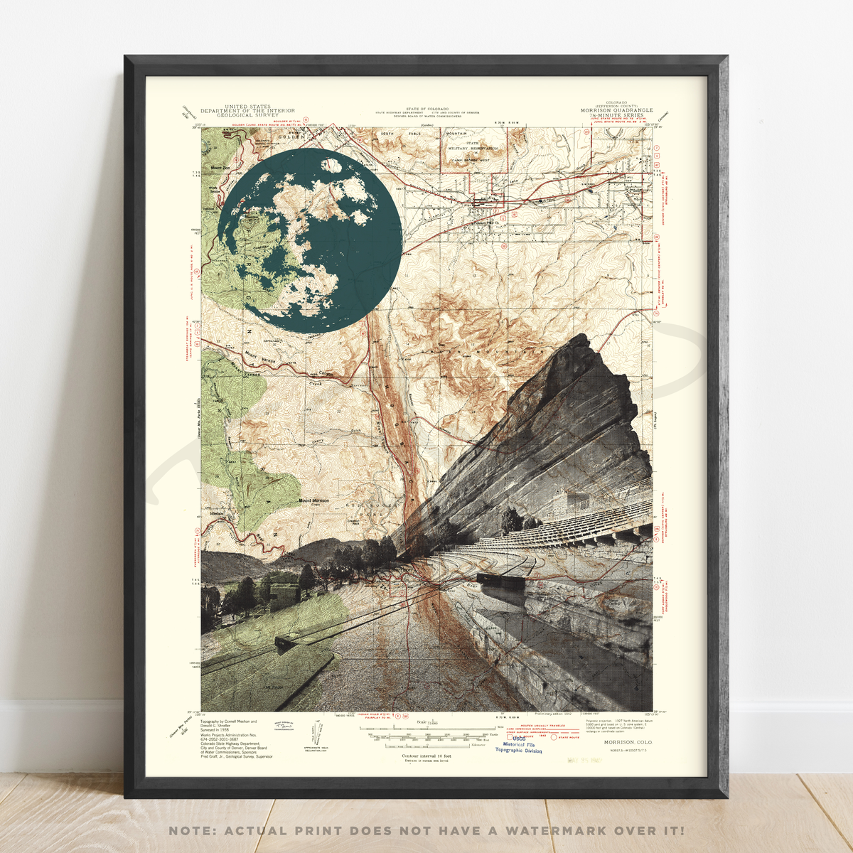 CO | Red Rocks Amphitheatre | Morrison, Colorado | Inkjet Print – T. Shaw