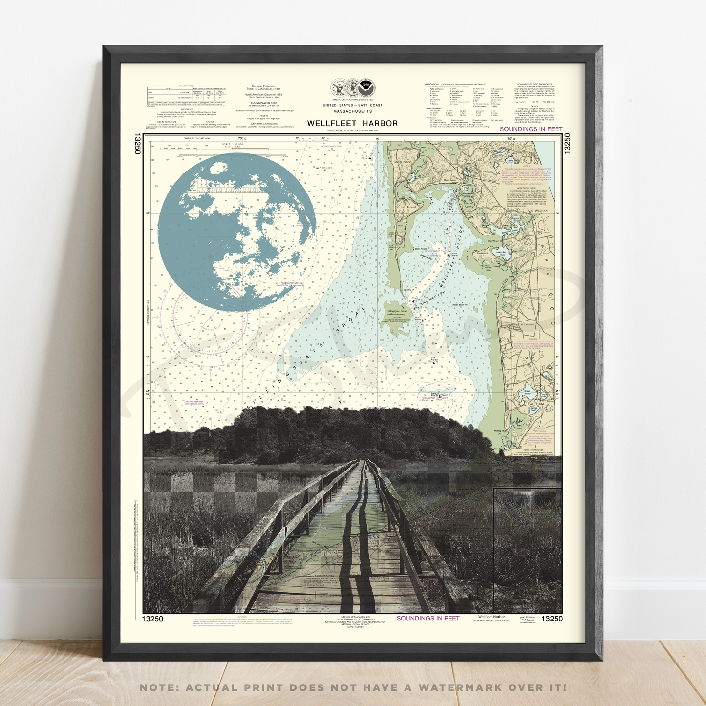 MA | Uncle Tim's Bridge | Cape Cod | Wellfleet, Massachusetts | Inkjet Print