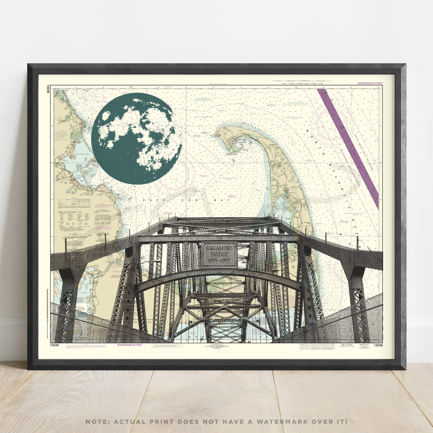 MA | Sagamore Bridge | Cape Cod, Massachusetts | Inkjet Print