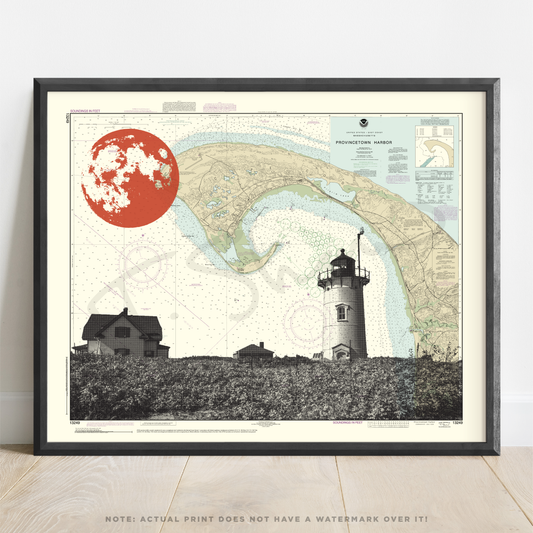MA | Race Point Lighthouse | Cape Cod | Provincetown, Massachusetts | Inkjet Print