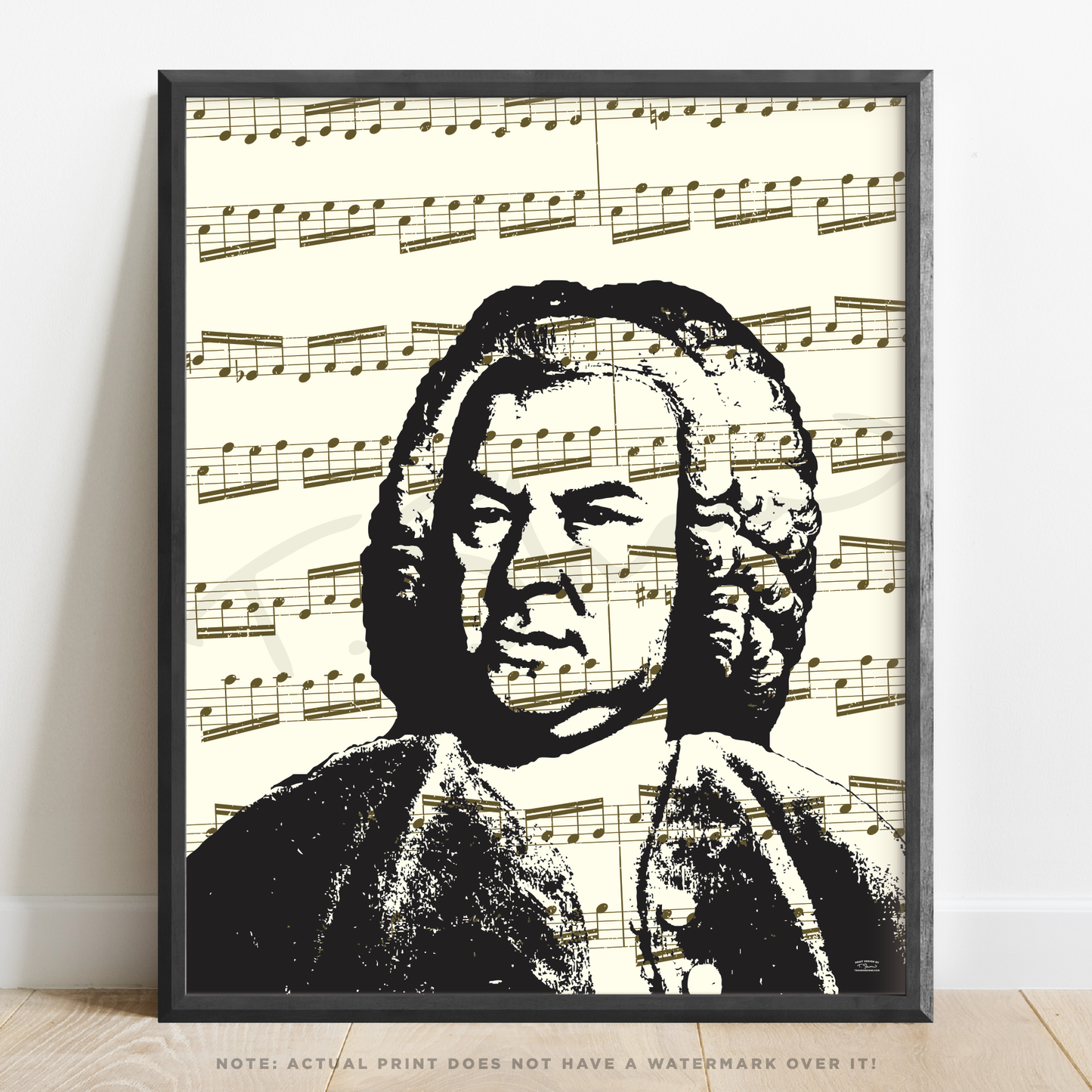 "Bach" | Inkjet Print