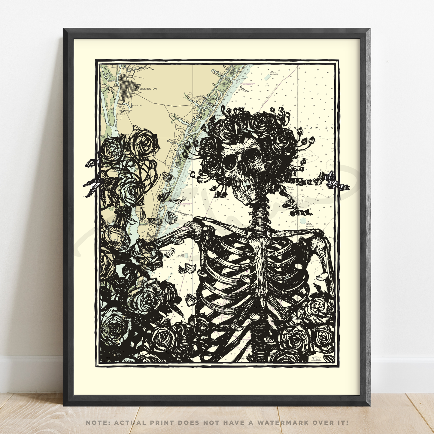 NC | "Cape Fear Roses" | Inkjet Print
