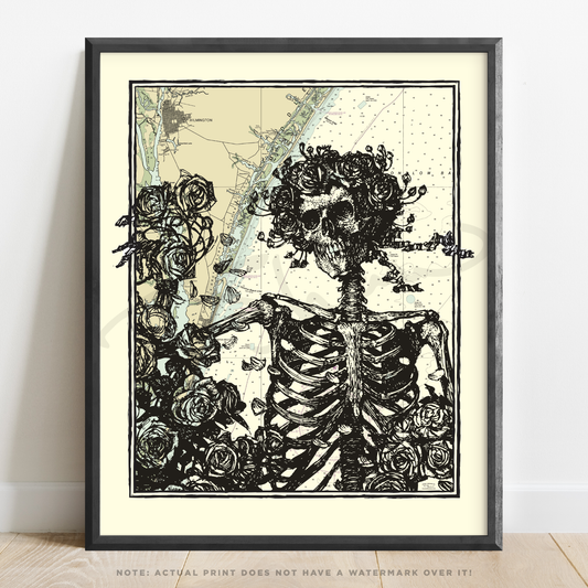 NC | "Cape Fear Roses" | Inkjet Print