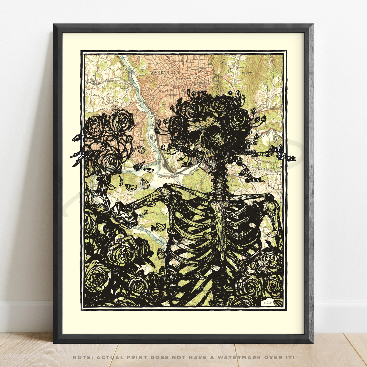 NC | "Asheville Roses" | Inkjet Print