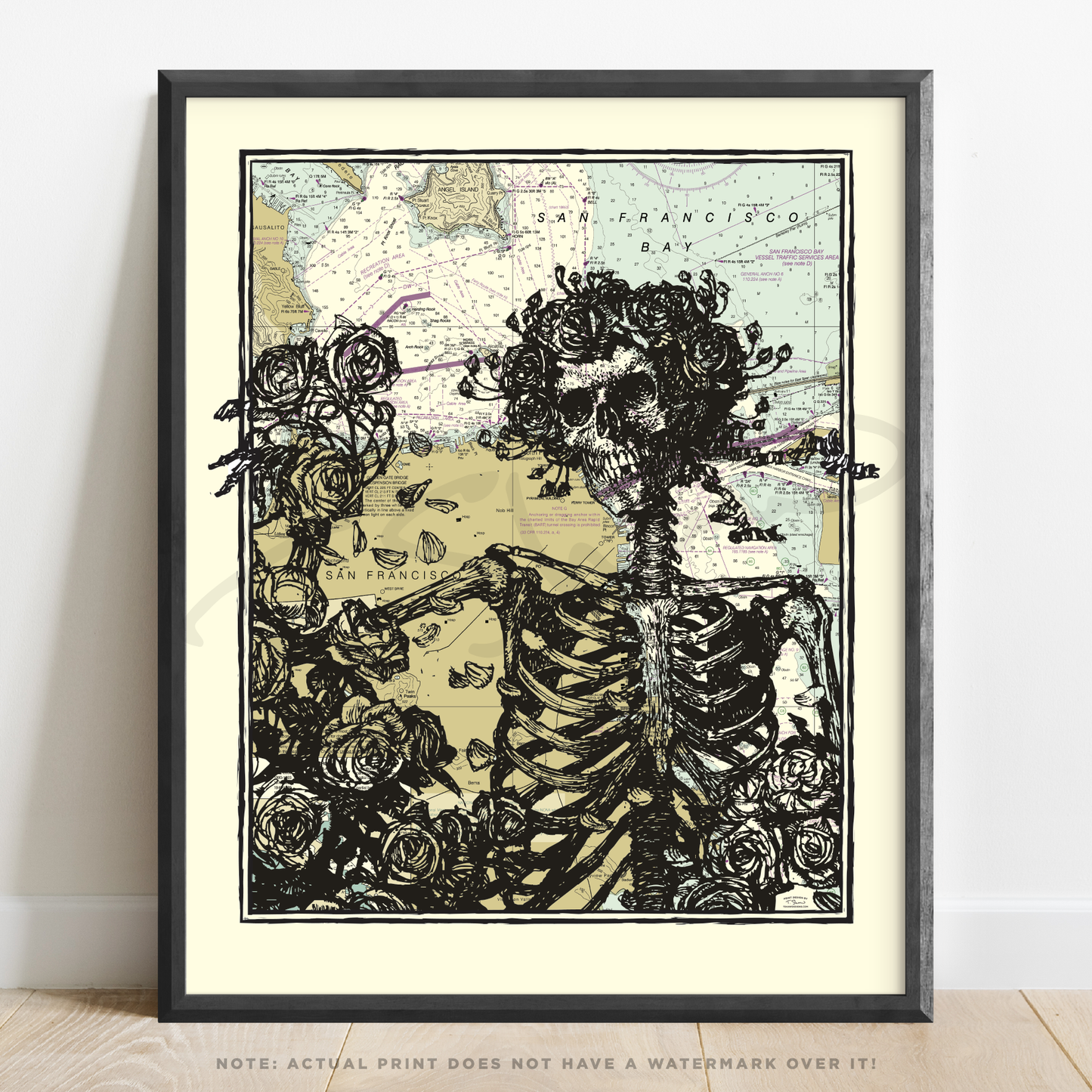 CA | "San Francisco Roses" | Inkjet Print