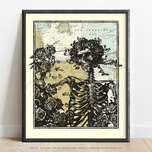 CA | "San Francisco Roses" | Inkjet Print