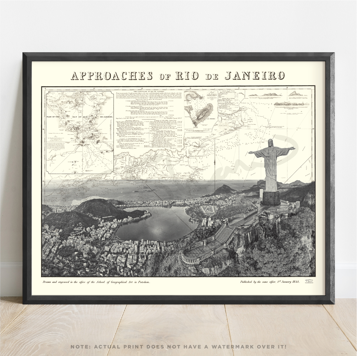 Brazil | Christ The Redeemer | Rio De Janeiro | Inkjet Print