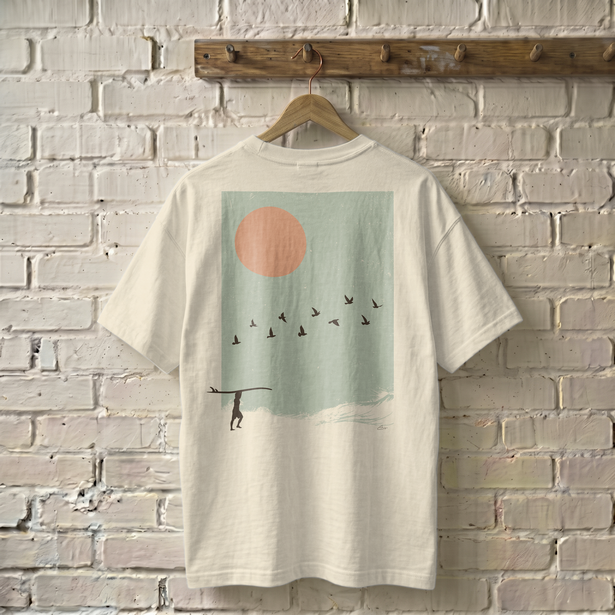 Log Days | Sage Tide Unisex Tee