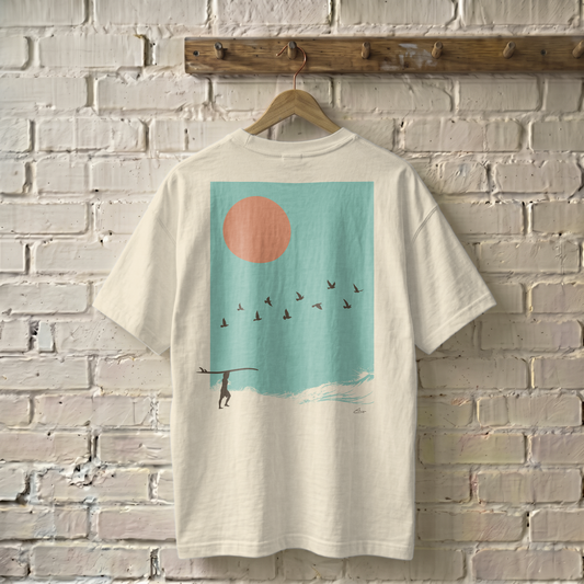 Log Days | Coastal Clay Unisex Tee