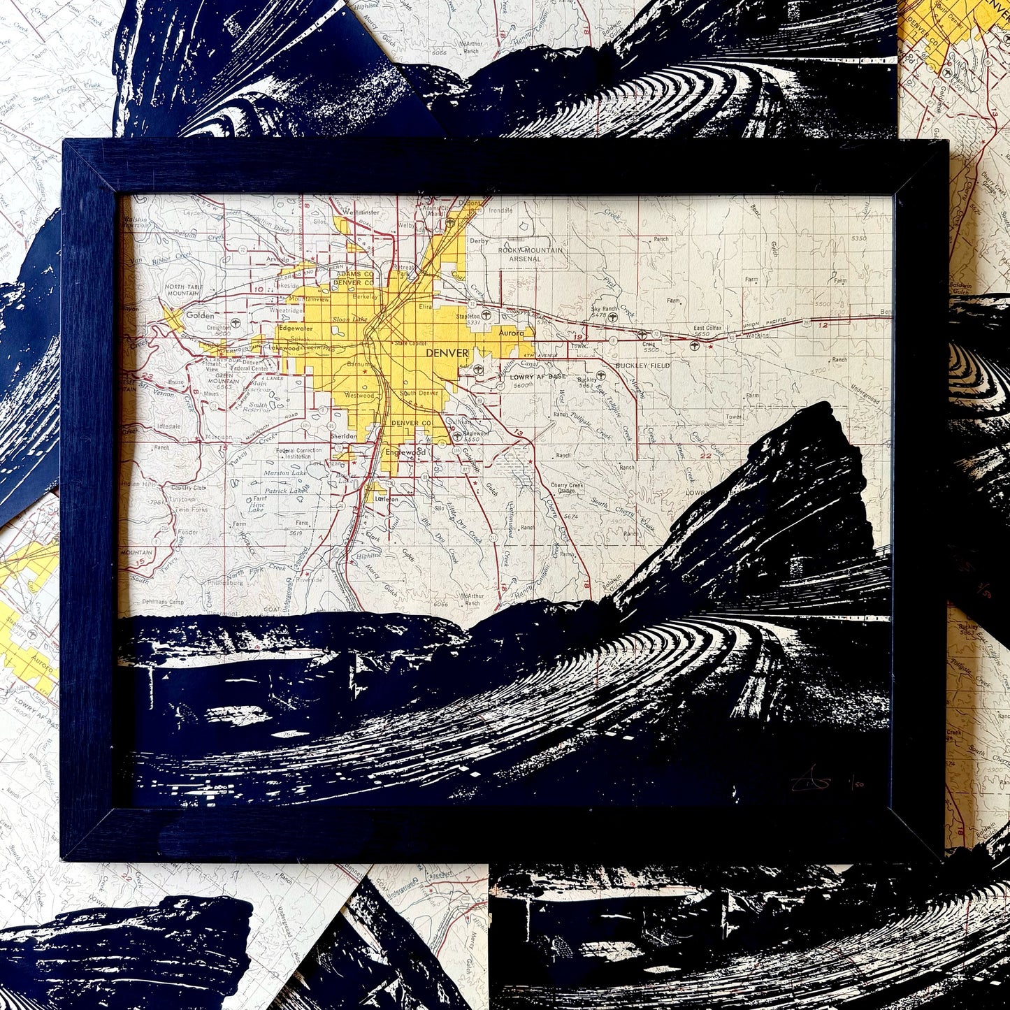 CO | "Red Rocks II" | Morrison, Colorado | Silkscreen