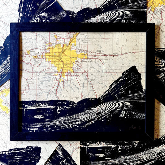 CO | "Red Rocks II" | Morrison, Colorado | Silkscreen