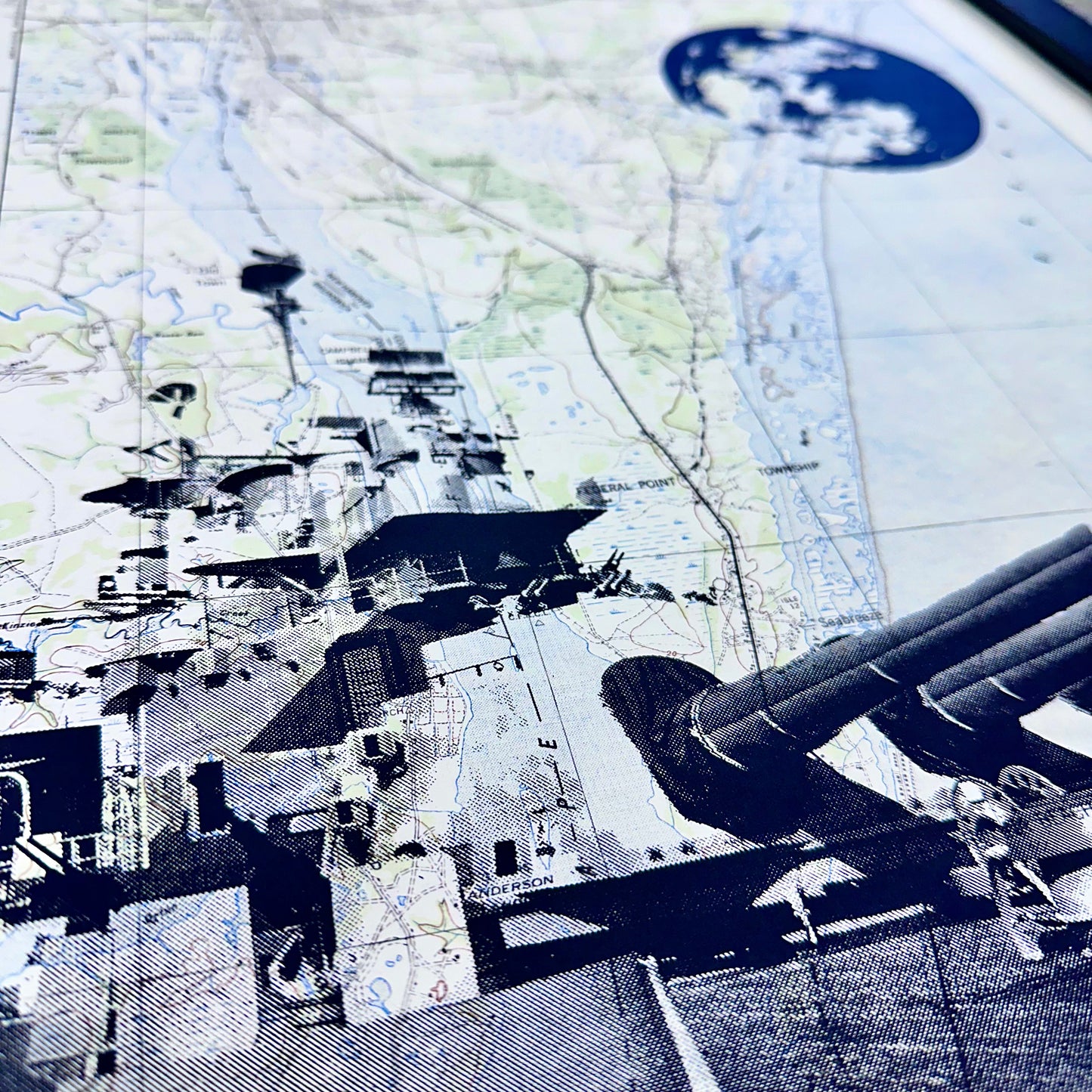 NC | USS North Carolina Battleship | Wilmington, North Carolina | Silkscreen