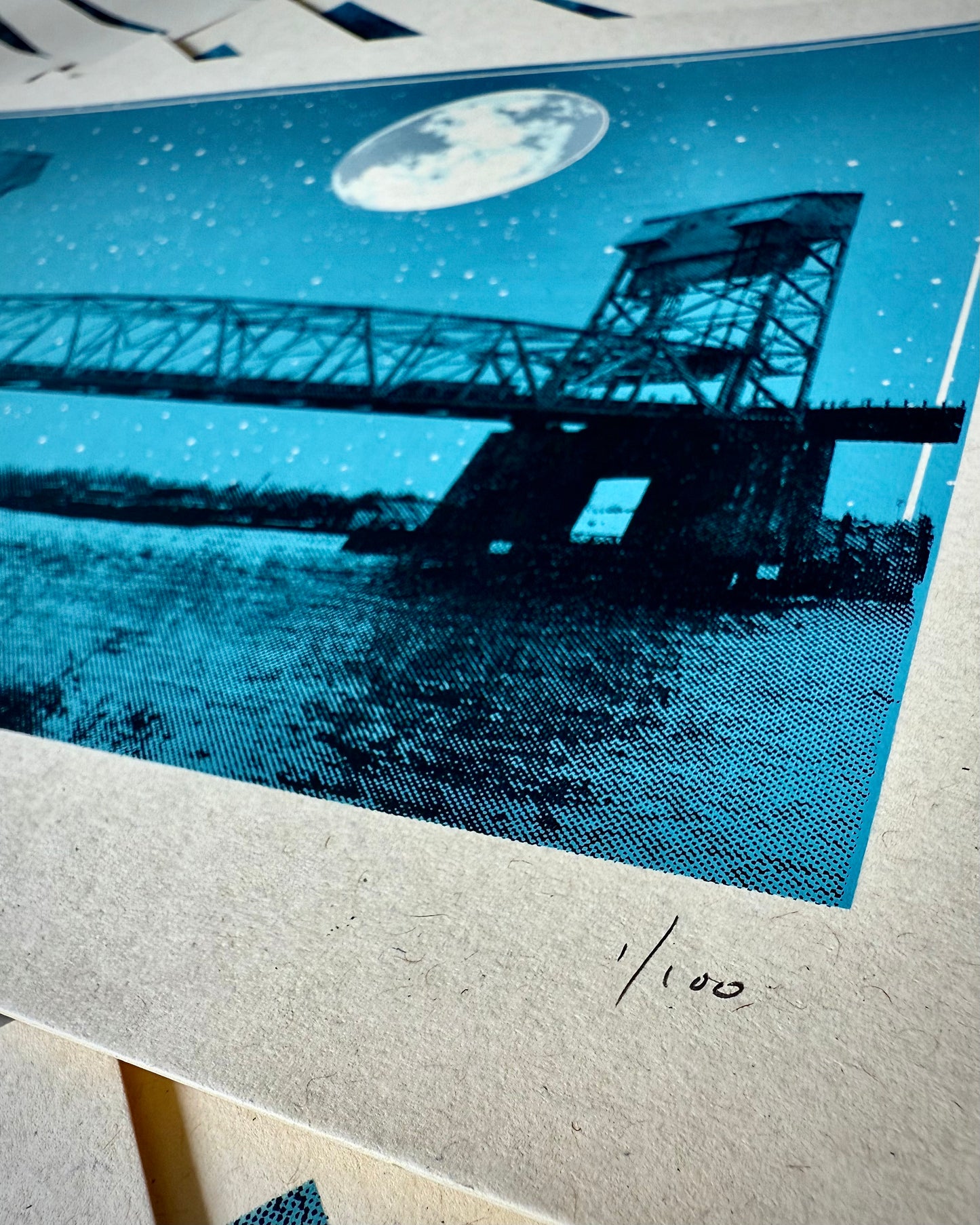 "Drifting" mini print