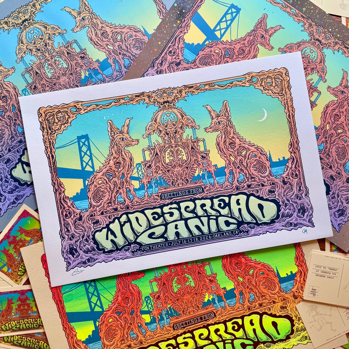 Widespread Panic | Oakland 2026 (with Postcard)