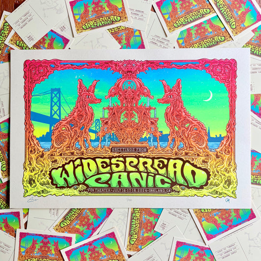 Widespread Panic | Oakland 2026 (with Postcard)