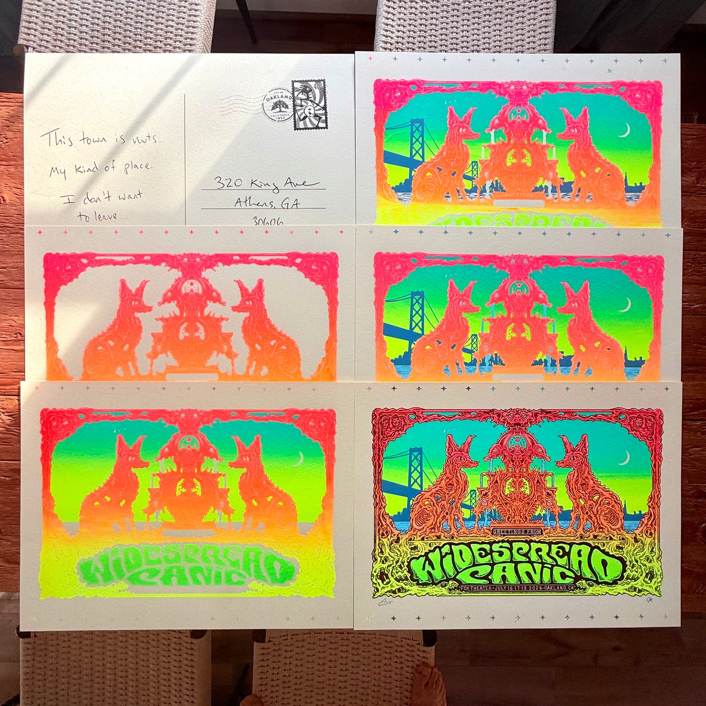 Widespread Panic | Oakland Process Set