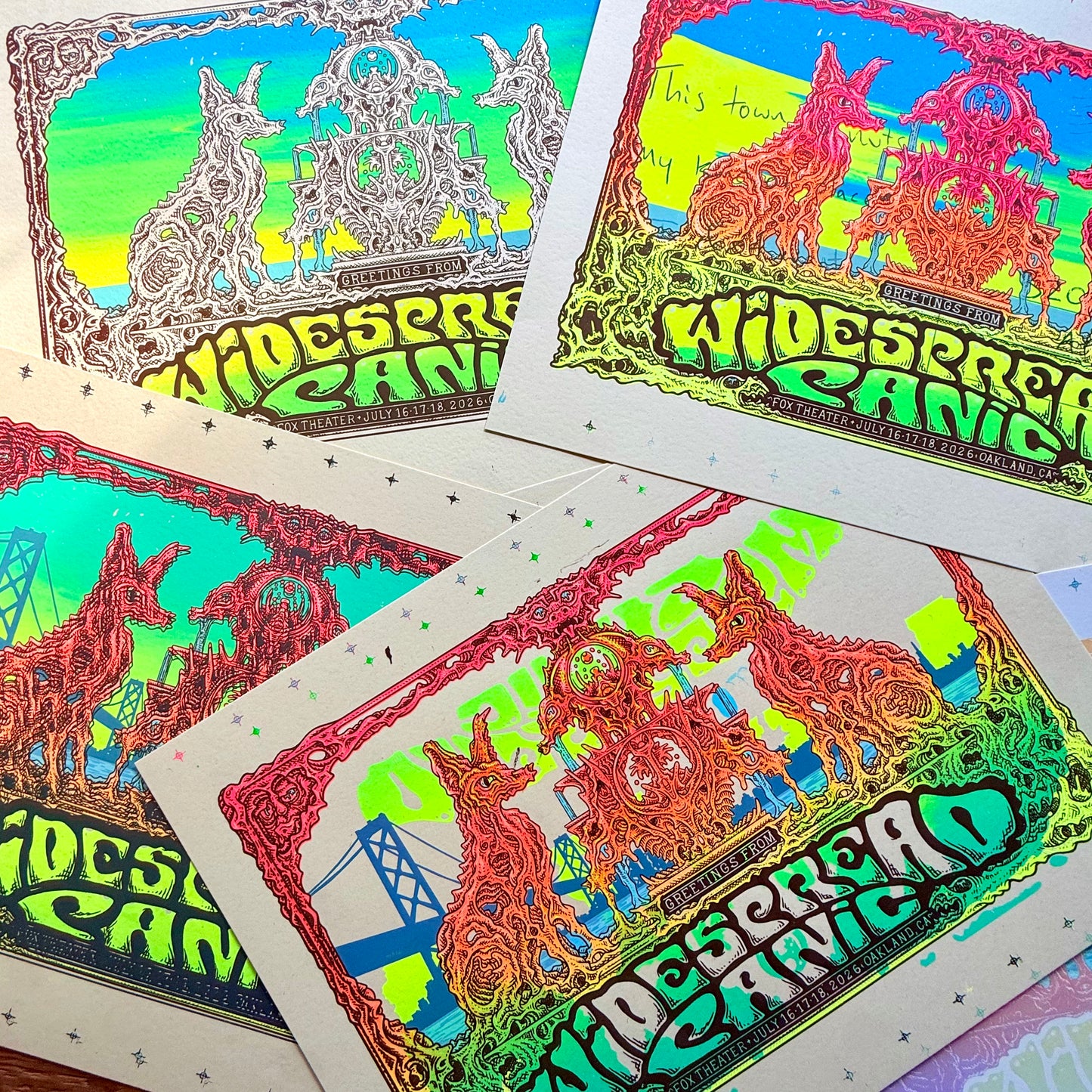 Widespread Panic | Oakland Test Prints