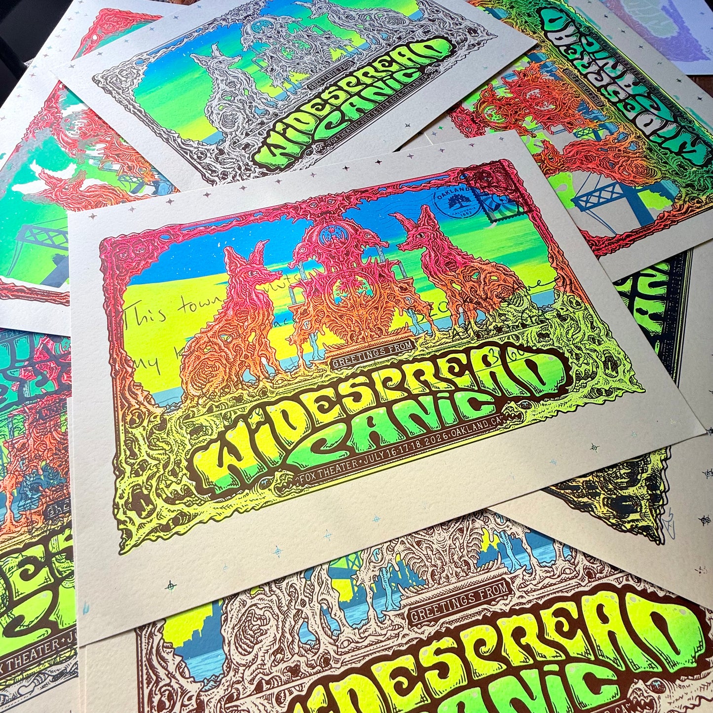 Widespread Panic | Oakland Test Prints