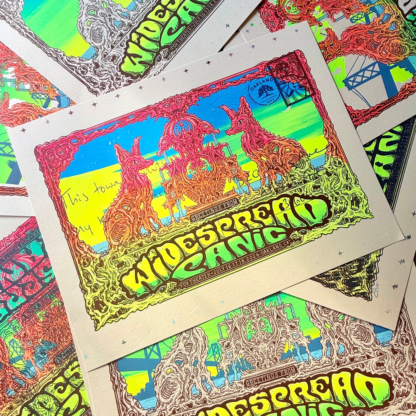 Widespread Panic | Oakland Test Prints