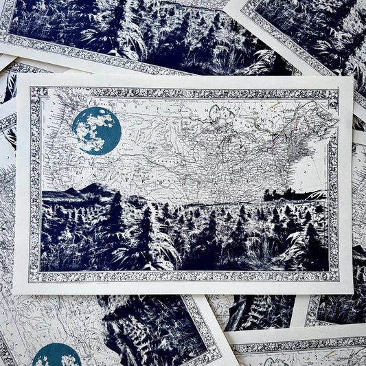 USA | America the Bountiful | Silkscreen