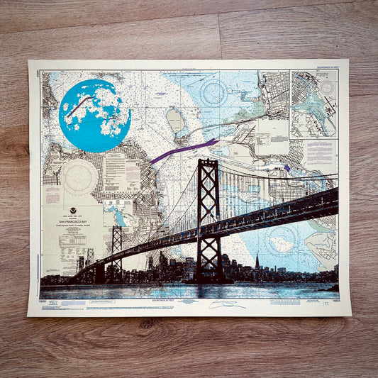 CA | San Francisco Oakland Bay Bridge | San Francisco, California