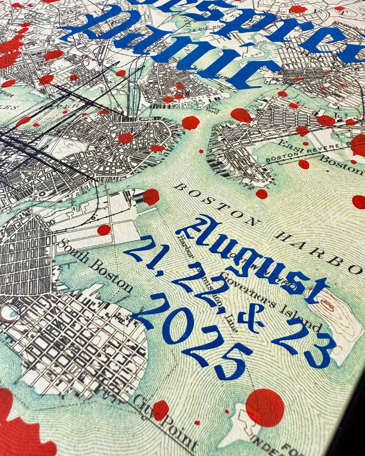 Widespread Panic | Boston 2025 mini-print