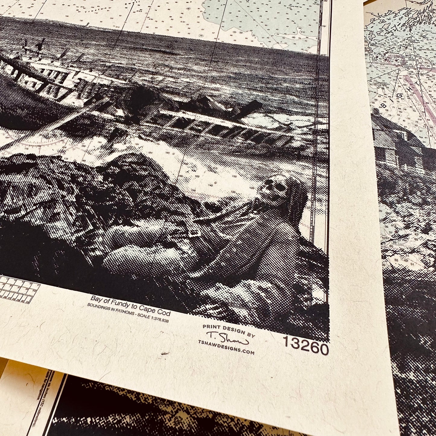 ME | Cape Elizabeth Light | Portland, Maine | Silkscreen