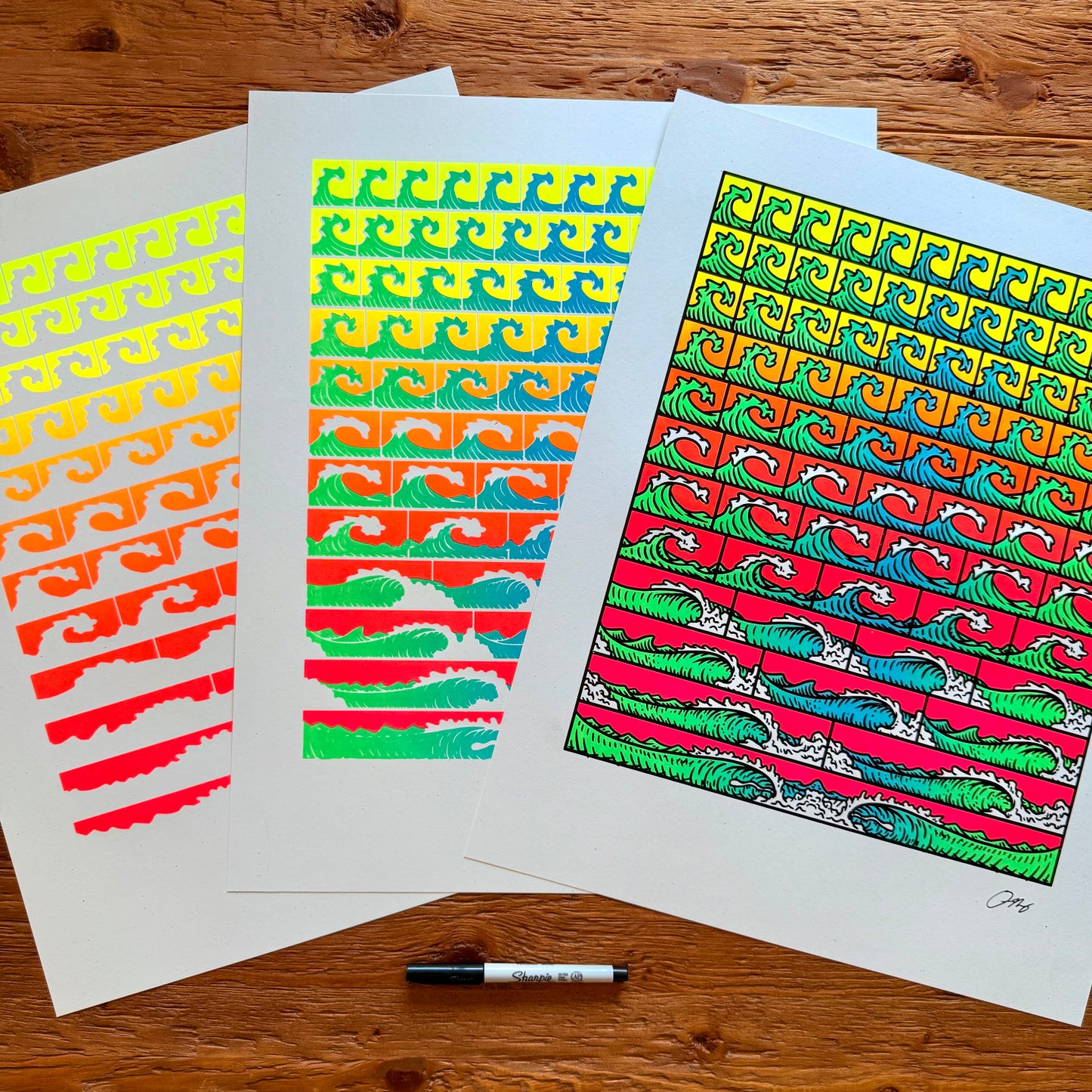 "Polyrhythmic Waves"