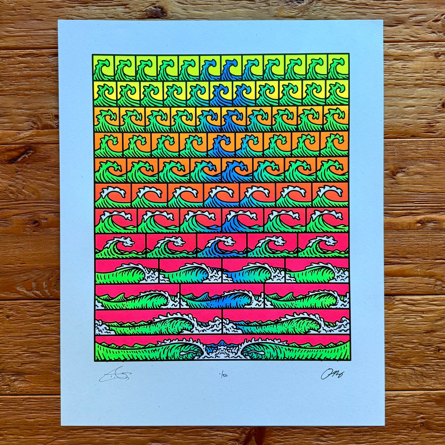 "Polyrhythmic Waves"