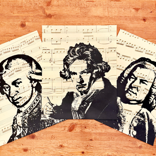 "Composed" | Matching-Numbered Set | Silkscreen