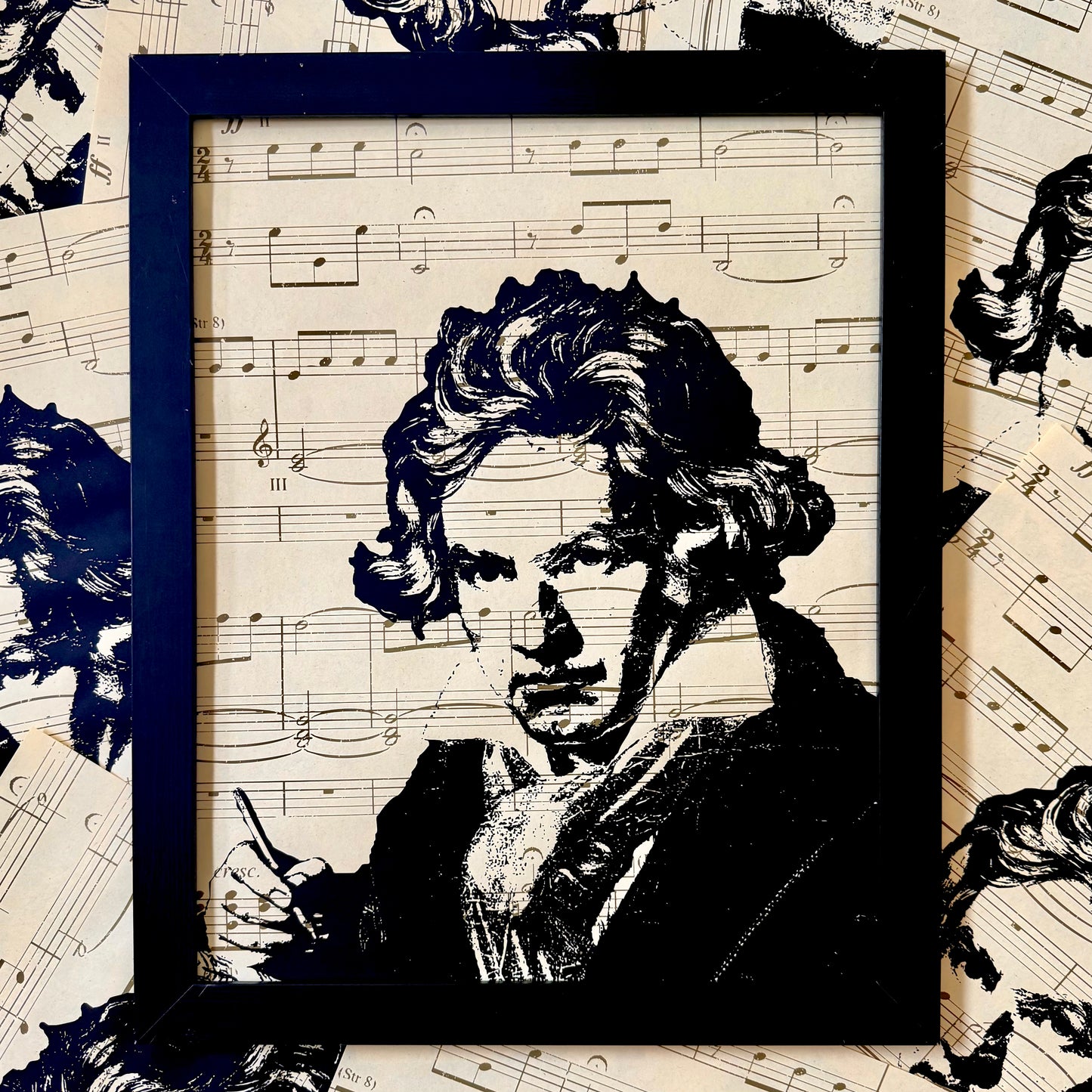 "Beethoven" | Silkscreen