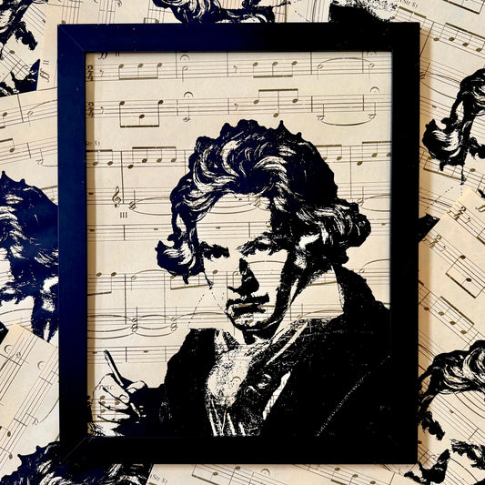 "Beethoven" | Silkscreen