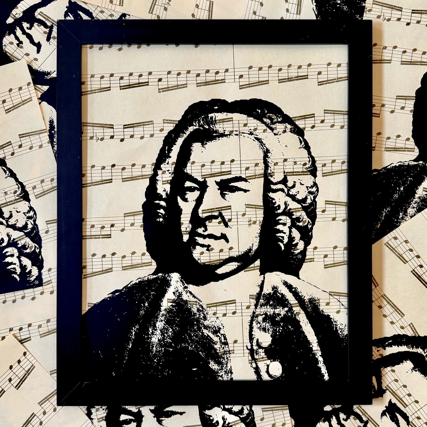 "Bach" | Silkscreen
